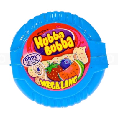 Hubba Bubba Mega Lang Triple Mix 56g x 12 Pcs x 12 Boxes
