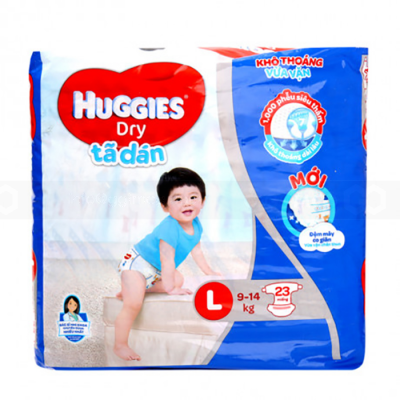 Huggies Dry Economy L23 x 6 Bags