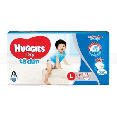 Huggies Dry Jumbo L42 x 4 Bags