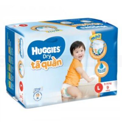 Huggies Dry Pant L9 x 12 Bags