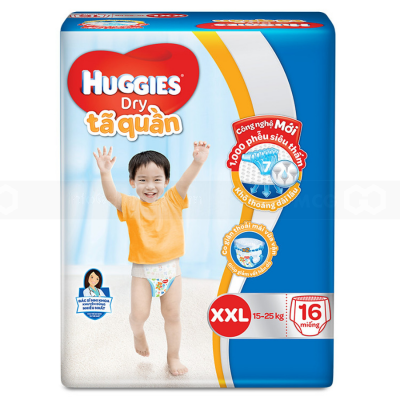 Huggies Dry Pant XXL16 x 8 Bags