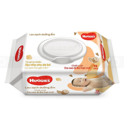 Huggies Gentle Care Baby Wipes 72 Sheets x 12 Bags