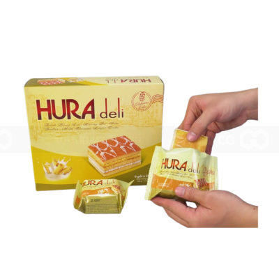Hura Deli Milk & Butter Layer Cake 336g x 10 Boxes