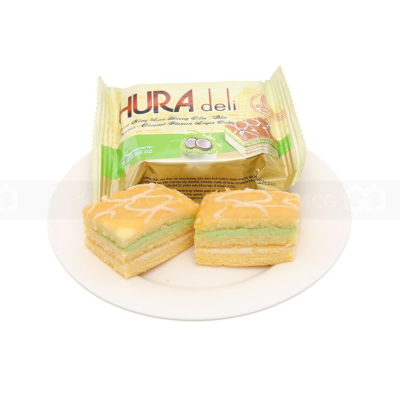 Hura Deli Green Rice & Coconut Layer Cake 336g x 10 Boxes