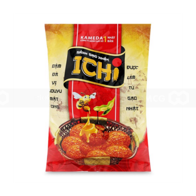 Ichi Japan Rice Cracker Honey 100g x 20 Bags