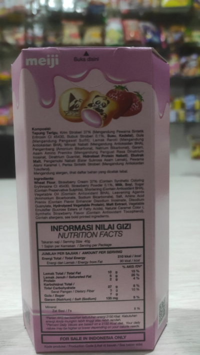 Meiji Hello Panda Milk Biscuits 43g x 80 Boxes
