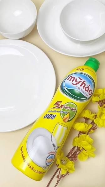 My Hao 888 Dishwashing Liquid Lemon 900ml Bottle