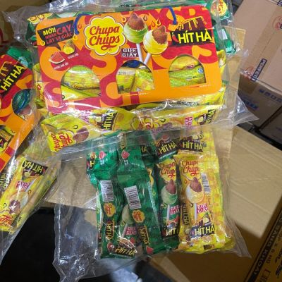 Chupa Chups Lollipops Pineapple & Watermelon 432g x 24 pouches