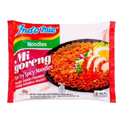 Indomie Instant Dried Noodle Pork Spicy 80g x 40 Bags