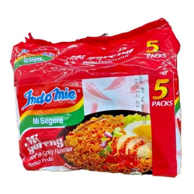 Indomie Instant Dried Noodle Pork Spicy 80g x 40 Bags