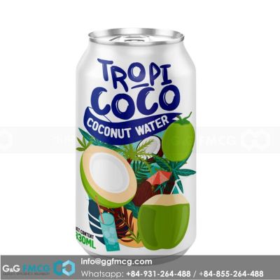 Tropi Coconut Water 330ml x 24 cans/ carton