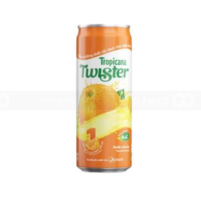 Tropicana Twister Orange Juice 320ml x 24 cans/carton