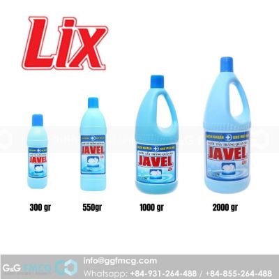 Lix Javel Bleach 300g x 24 Bottles