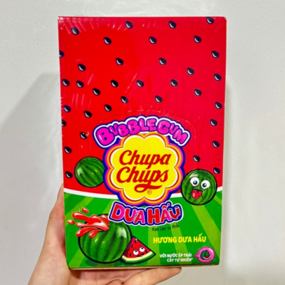 Wholesale Chupa Chups Bubble Gum Watermelon Flavor 333g
