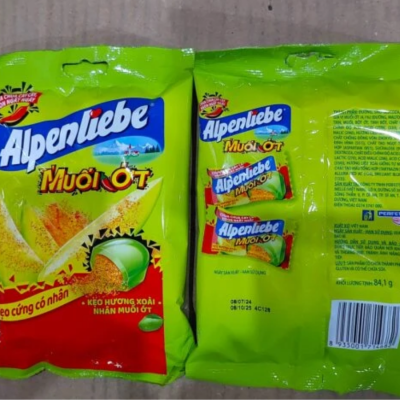 Alpenliebe Mango Flavor With Chili Salt 217.5g x 24 Bags