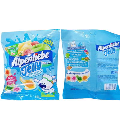 Alpenliebe Jelly Fruit Juices Flavor 24g x 12 Bags