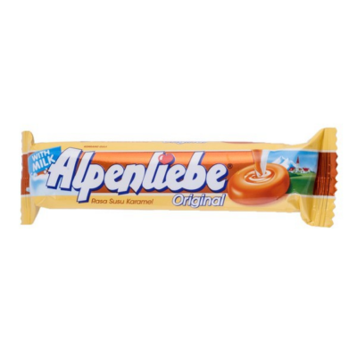 Alpenliebe Caramel Original 32g x 16 Rolls x 24 Pouches