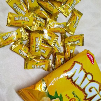 Bibica Migita Ginger Candy 400g x 20 Bags