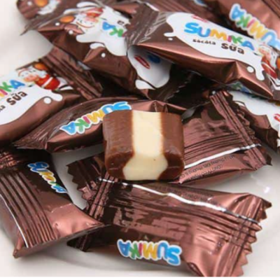 Bibica Sumika Chocolate Milk Candy 275g x 24 Bags