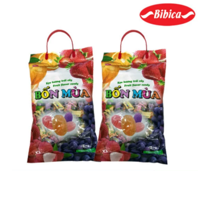 Bibica Four Season Fruit Candy 650g x 6 Bags