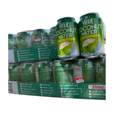 Juice- Vinut  Coconut Water 330ml x 24 Cans