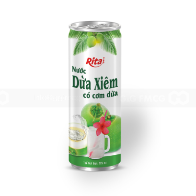 Juice - Rita  Coconut Water With Pulp 330ml x 24 Cans