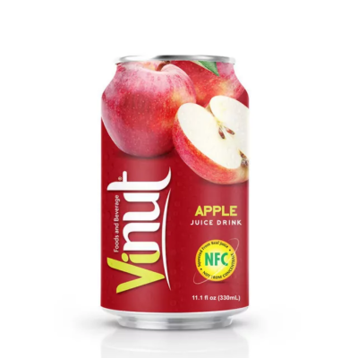 Wholesale Juice - Vinut Apple Juice Drink 330ml x 24 cans