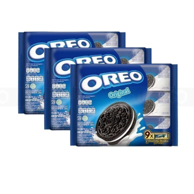 Oreo Biscuit Vanilla Cream 248.4g x 12 Boxes