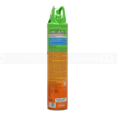 Wholesale Jumbo Vape Aerosol Insecticides Oranges & Lemon 600ml