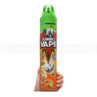 Wholesale Jumbo Vape Aerosol Insecticides Oranges & Lemon 600ml