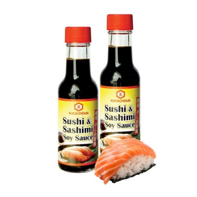 Kikkoman Sushi & Sashimi Soy Sauce 150ml x 12 Bottles
