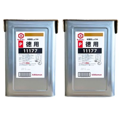 Kikkoman P.TOKUYOU Soy Sauce 18L x 1 Bottle