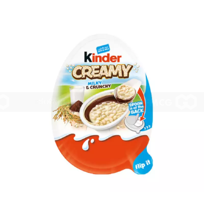 Wholesale Kinder Creamy 19gr x 24pcs x 12 boxes