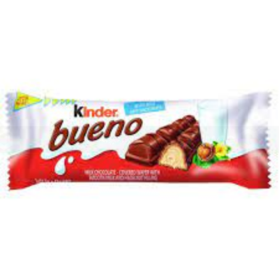 Wholesale Kinder Bueno Chocolate Hazenut 43g
