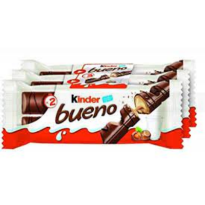 Wholesale Kinder Bueno Chocolate Hazenut 43g