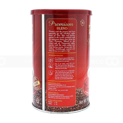 King Coffee Ground Coffee Premium Blend 450g x 12 Cans