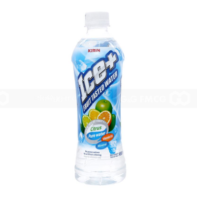 Ice+ Fruit Tasted Water - Citrus 490ml x 24 Bottles