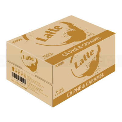 Kirin Coffee & Caramel Latte 345ml x 24 Bottles