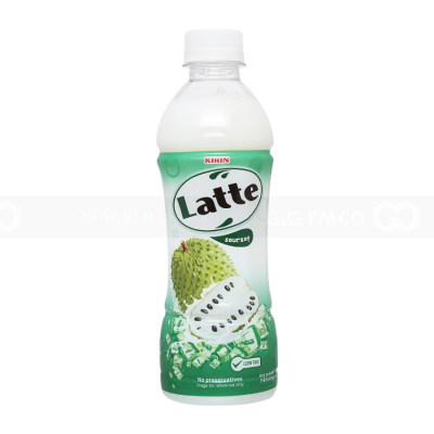 Kirin Pet Latte Soursop milk 440ml x 24 Bottles