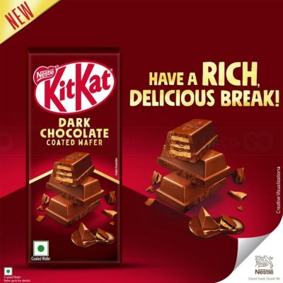 KitKat Dark Chocolate Coated Wafer 150gr