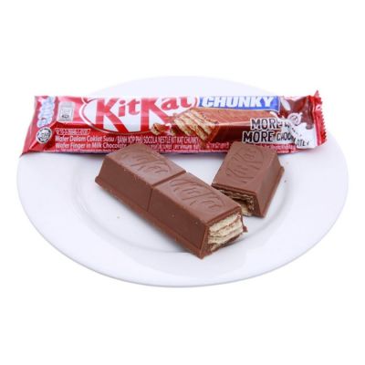 Wholesale KitKat Chocolate Chunky Cocoa 114g (3 x 38g) x 36 Bags