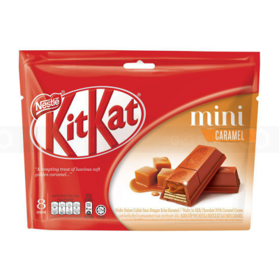 Wholesale KitKat MINI Caramel 15g x 48 Pouches
