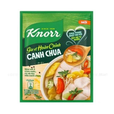 KNORR Seasoning Salt Sweet and sour fish broth 30g x 6 Sachets x 10 Sheets