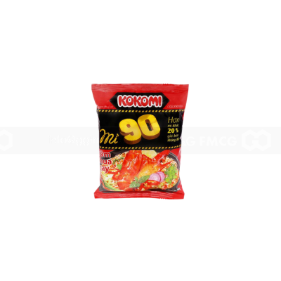 Wholesale Kokomi 90 Hot Sour Shrimp Instant Noodle 90g x 30 Bags