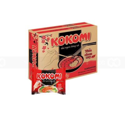 Wholesale Kokomi Hot Sour Shrimp 65g x 100 Bags