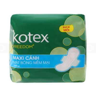 Kotex Freedom Maxi Wings 8pcs x 48 Packs
