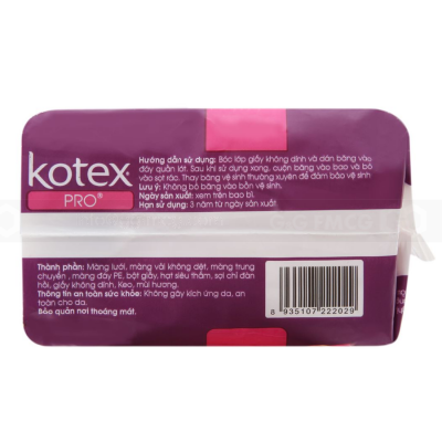 Kotex Pro Thin Mesh 8pcs x 48 Packs