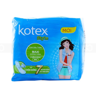 Kotex Style Maxi 8pcs x 48 Packs