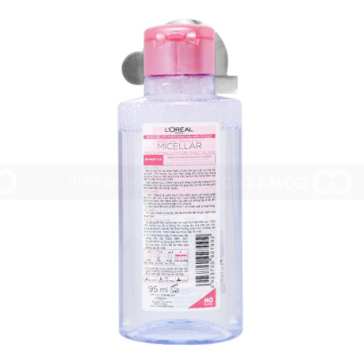 L'Oreal Moisturizing Micellar Cleanser Water 95 ml x 12 Bottles