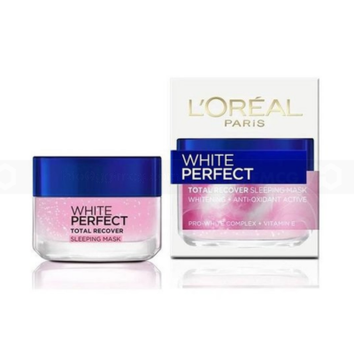 L'Oreal Dex White Perfect Total Recover Sleeping Mask 50ml x 12 Jars